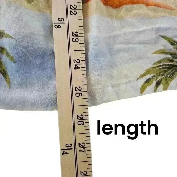 Vintage Hawaiian shirt OP Ocean Pacific Aloha Tropical Print 70s Tags Medium - Picture 11 of 12